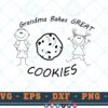 M008 Grandma Bakes great cookies 3 2 Thum Grandma Bakes Great Cookies SVG Cookies Free SVG Family Goals SVG Siblings SVG Cookies Lovers SVG