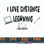 M030 DISTANCE LEARNING 3 2 Thum Distance Learning SVG Class of 2020 SVG Quarantine SVG I Love Class SVG