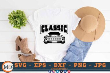 M042 Classic 3 2 Mcp White Challenger car SVG Classic Cars SVG Vintage SVG Classic SVG Dodge Challenger SVG