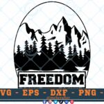 M044 FREEDOM 3 2 Thum Outdoor freedom SVG Mountains SVG Camping SVG Adventure SVG