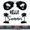 M076 Hello summer 3 2 Thum Summer Vibes SVG Hello Summer SVG Summer SVG Summer Sayings SVG Summer SVG Designs