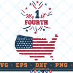 M091 my 1st Color 3 2 Thum My 1st Fourth SVG My 1st 4th Of July SVG Fourth Of July SVG Independence Day SVG