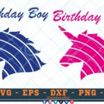 M101 BIRTH B Birthday Unicorn Boy SVG Birthday Unicorn Girl SVG Happy Birthday SVG Unicorns SVG