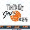 M115 Thats ma girl 3 2 Thum Thats my Girl Basketball SVG Cheer Family SVG Basketball SVG Basketball Girl SVG Sports