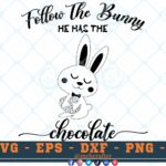 PNG B M080 Follow the bunny 3 2 Thum Follow the Bunny he has the Chocolate SVG Easter Bunny SVG Chocolate SVG Easter Eggs SVG