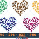 colored hearts bundle 1 Colored Hearts SVG Bundle Hearts Made With Hearts SVG Hearts Graphics SVG Hearts Designs SVG
