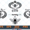 M154 Queen Bee Bundle SVG Bundle of Bee SVG Mommy to Bee SVG Bee Queen SVG Bees Bundle SVG Cut Files for Cricut