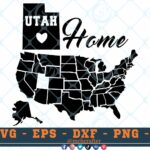 M176 UTAH 3 2 Thum Utah State SVG Home State SVG Us States SVG Utah Home State SVG Cut File For Cricut