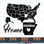 M181 ARKANSAS 3 2 Thum Arkansas State SVG Home State SVG Us States SVG Arkansas Home State SVG Cut File For Cricut