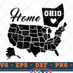 M184 OHIO 3 2 Thum Ohio State SVG Home State SVG Us States SVG Ohio Home State SVG Cut File For Cricut