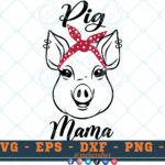 M221 PIG MAMA CLR 3 2 Thum Pigs SVG Pig Mama SVG Pig Quotes SVG Pigs Sayings SVG Cut File For Cricut
