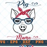 M224 PIG MAMA CLR 3 2 Thum Pig SVG Pig Mama SVG Pig Quotes SVG Pigs Sayings SVG Cut File For Cricut