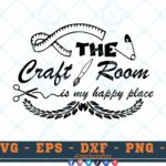 M229 THE craft room 3 2 Thum Craft SVG The Craft Room is my Happy Place SVG Crafting Quotes SVG Craft Sayings SVG Crafting SVG
