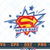 M255 SUPER BABY 3 2 Thum Baby SVG Super Baby SVG Family Goals SVG Superheroes SVG Baby Power SVG Baby Life SVG