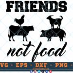 M272 FRIEND NOT FOOD 3 2 Thum Vegan Quotes SVG Friends not Food SVG Vegan SVG Vegan Life SVG Vegan Sayings SVG