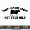 M273 NOT YOUR MOM 3 2 Thum Vegan Quotes SVG Not Your Mom Not Your Milk SVG Vegan SVG Vegan Life SVG Vegan Sayings SVG
