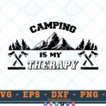 M284 THERAPY 3 2 Thum Outdoor SVG Camping is my Therapy SVG Camping SVG Adventure SVG Mountains SVG Campfire Therapy SVG