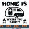 M285 HOME 3 2 Thum Camping SVG Home is Where you Park it SVG Adventure SVG Mountains SVG Outdoor SVG Camping Car SVG