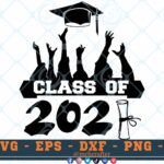 M288 CLASS OF 3 2 Thum Class of 2021 SVG Graduation Squad SVG 2021 Graduate SVG Graduation SVG