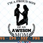M304 PROUD SON 3 2 Thum Mother And Son SVG Proud Son SVG Mom Life SVG Love SVG Mothers day SVG Awesom Mom SVG
