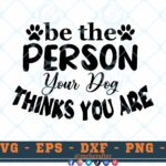 M322 PERSON 3 2 Thum Dogs SVG Be the Person your Dog thinks you are SVG Paw Print SVG Dog SVG