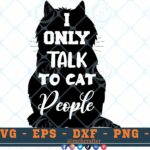M331 I ONLY 3 2 Thum Cat Quotes SVG I Only Talk to Cat People SVG Cats SVG Cats Shirts SVG