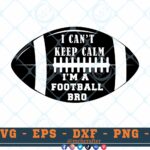 M343 KC BRO 3 2 Thum Football Brother SVG Football SVG I can't keep Calm I'm a Football Brother SVG Football Quotes SVG Cheer Brother SVG