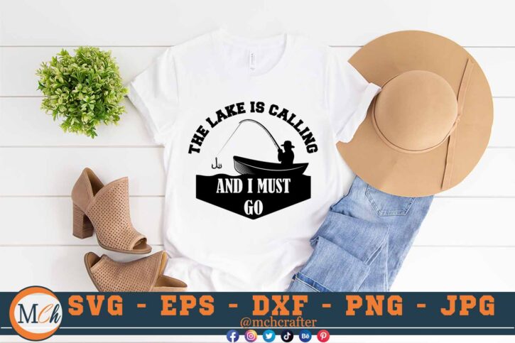 M373 CALLING 3 2 Mcp White Fishing Quotes SVG The Lake is Calling SVG Fishing SVG Fishing Sayings SVG Cut file for Cricut