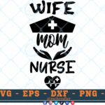 M407 WIFE 3 2 Thum Nurse SVG Wife Mom Nurse SVG Nursing Sayings SVG Nurse Quotes SVG