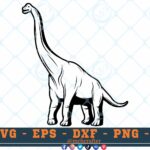 M504 Brachiosaurus 3 2 Thum Brachiosaurus SVG Dino SVG Dinaosaurs SVG Dinosaur SVG Jurassic Park SVG Cut File