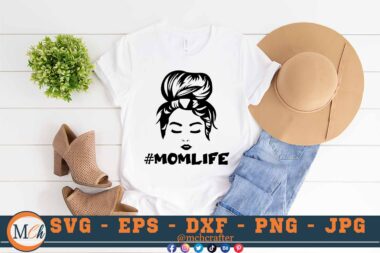 PNG B 01 03 3 2 Mcp White Momlife Bundle SVG Mom Life SVG Bundle For Mothers SVG #MomLife Messy Bun SVG