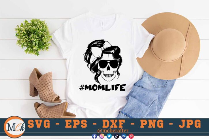 PNG B 01 06 3 2 Mcp White Momlife Bundle SVG Mom Life SVG Bundle For Mothers SVG #MomLife Messy Bun SVG