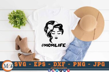 PNG B 01 07 3 2 Mcp White Momlife Bundle SVG Mom Life SVG Bundle For Mothers SVG #MomLife Messy Bun SVG