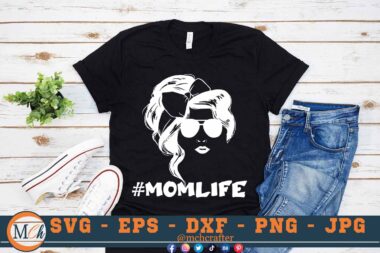 PNG B 01 10 3 2 Mcp Black Momlife Bundle SVG Mom Life SVG Bundle For Mothers SVG #MomLife Messy Bun SVG