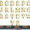 SPLIT Split Letters SVG Bundle Split Monogram SVG Letters SVG Decorative Letters SVG Fancy Letters SVG