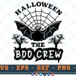 M546 3 2 Thum The Boo Crew SVG Halloween SVG Owl SVG Pumpkin SVG Horror SVG Cut File for Cricut
