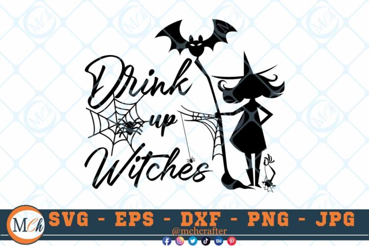 M551 3 2 Thum Drink up Witches SVG Halloween SVG Baby SVG Owl SVG Pumpkin SVG Horror SVG Cut File for Cricut