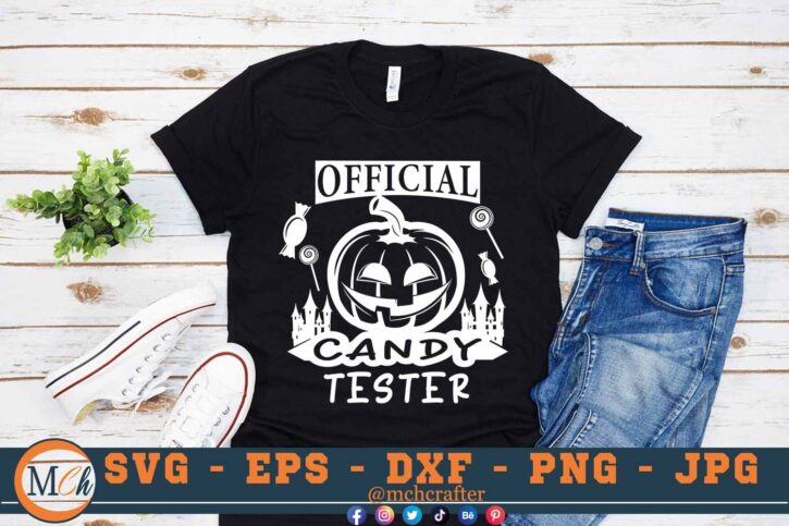 M555 3 2 Mcp Black Official Candy Tester SVG Halloween SVG Owl SVG Pumpkin SVG Horror SVG Cut File for Cricut
