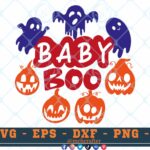 M556 3 2 Thum Baby Boo SVG Halloween SVG Owl SVG Pumpkin SVG Horror SVG Cut File for Cricut