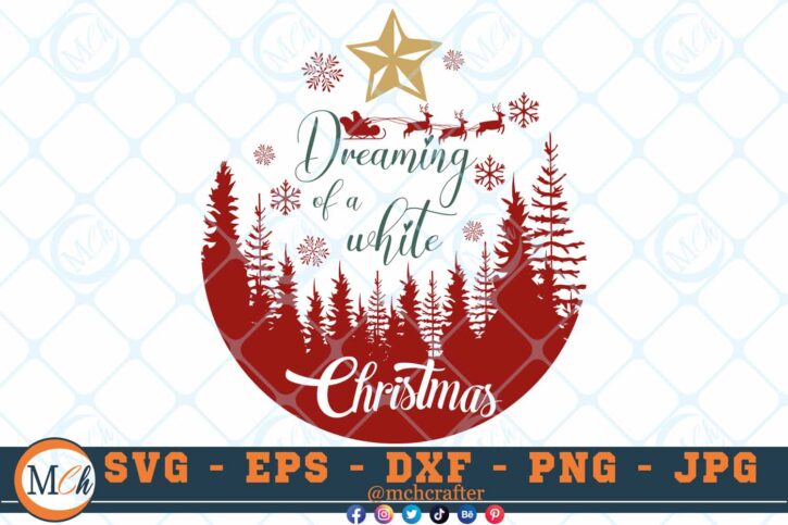 M562 3 2 Thum Dreaming of a White Christmas SVG Christmas Quotes SVG Christmas Sayings SVG Santa SVG christmas bell svg