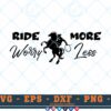 M580 3 2 Thum Ride More Worry Less SVG Horse SVG Horse Sayings SVG Horse Quotes SVG Cut File for Cricut