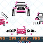 M606 Jeep Girl Bundle of Jeep SVG Jeep Girl SVG Jeep Life SVG Outdoor Cut File for Cricut
