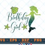 M615 3 2 Thum Birthday Mermaid SVG Mermaid Sayings SVG Mermaid SVG Birthday Girl SVG Cut File