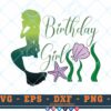 M617 3 2 Thum Birthday Girl SVG Birthday Mermaid SVG Mermaid Sayings SVG Mermaid SVG Cut File