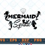 M618 3 2 Thum Mermaid Squad SVG Mermaid SVG Mermaid Sayings SVG Mermaid Quotes SVG Cut File