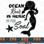 M623 3 2 Thum Ocean Roar SVG Mermaid SVG Mermaid Sayings SVG Mermaid Quotes SVG Cut File