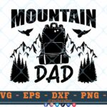 M643 3 2 Thum Mountain Dad SVG Hiking SVG Outdoor Adventure SVG Mountains SVG Hiking Family