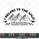 M649 3 2 Thum I belong to the Wild Nature SVG Hiking SVG Outdoor Adventure SVG Mountains SVG Hiking Family