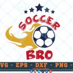 M678 3 2 Thum Soccer Brother SVG Soccer SVG Cut File for Cricut Soccer Sayings SVG for Soccer T-shirts , Soccer Sublimation PNG