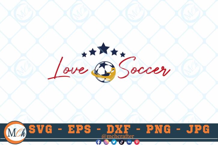 M684 3 2 Thum Love Soccer SVG Soccer SVG Cut File for Cricut Soccer Sayings SVG for Soccer T-shirts , Soccer Sublimation PNG